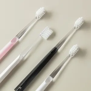 فرشاة أسنان للكبار عالية الكمية ذات تصميم أصلي مخصصة لأنظفها بالكامل وتستخدم في المنزل والفندق والسفر