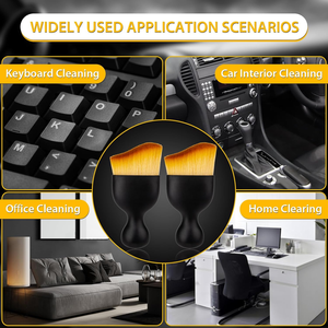 Nuovissimo Spolverino per <span class=keywords><strong>Auto</strong></span> con Setole Ultra Morbide, Spazzole per Dettagli <span class=keywords><strong>Auto</strong></span>, per Cruscotto, Spazzola OEM per <span class=keywords><strong>Pulizia</strong></span> <span class=keywords><strong>Interni</strong></span> <span class=keywords><strong>Auto</strong></span> - Product Image 1