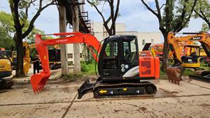 Excavadora Japonesa Original de Segunda Mano, Marca Hitachi, de 6 Toneladas, Fabricada en Japón, Excavadora de Cadenas Usada ZX60 - Product Image 2