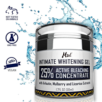 Crème éclaircissante intime pour le corps et le visage, gel éclaircissant pour peaux foncées, crème blanchissante pour les aisselles