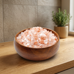 Sel de roche rose foncé de l'Himalaya, naturel, comestible, grossier (2-5 mm), non raffiné, qualité supérieure, sac en vrac pour la cuisine et l'assaisonnement alimentaire - Product Image 1