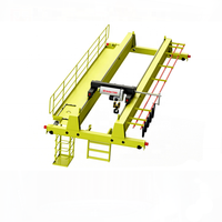 Grue à pont électrique à double poutre, style européen, fournisseur chinois, efficace et durable, 16 tonnes, 20 tonnes, 32 tonnes