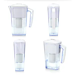 Hoge Kwaliteit Alkaline Filter Water Fles Bpa Gratis Plastic Water Filter Pitcher