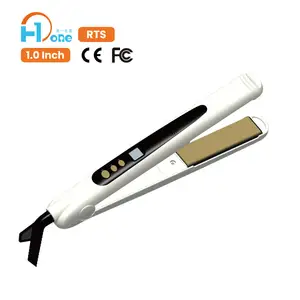 Household Ceramic Tourmaline Plates Hair Straightener Fit for Wet and Dry Hairs