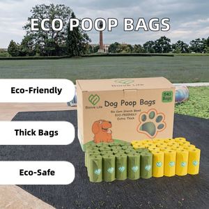 Sacs à déjections canines biodégradables personnalisés en usine, vente chaude, sacs à déchets pour animaux de compagnie jetables - Product Image 6