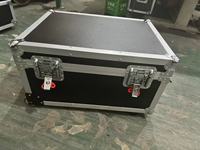 Boîtier de transport en aluminium OEM personnalisable 14U 16U 20U avec insert en mousse anti-poussière, étui de protection étanche sur mesure