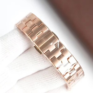 Reloj de pulsera deportivo de lujo para mujer, estilo Old Money, esfera en oro rosa, automático, con fecha, resistente al agua, aspecto dorado completo - Product Image 3