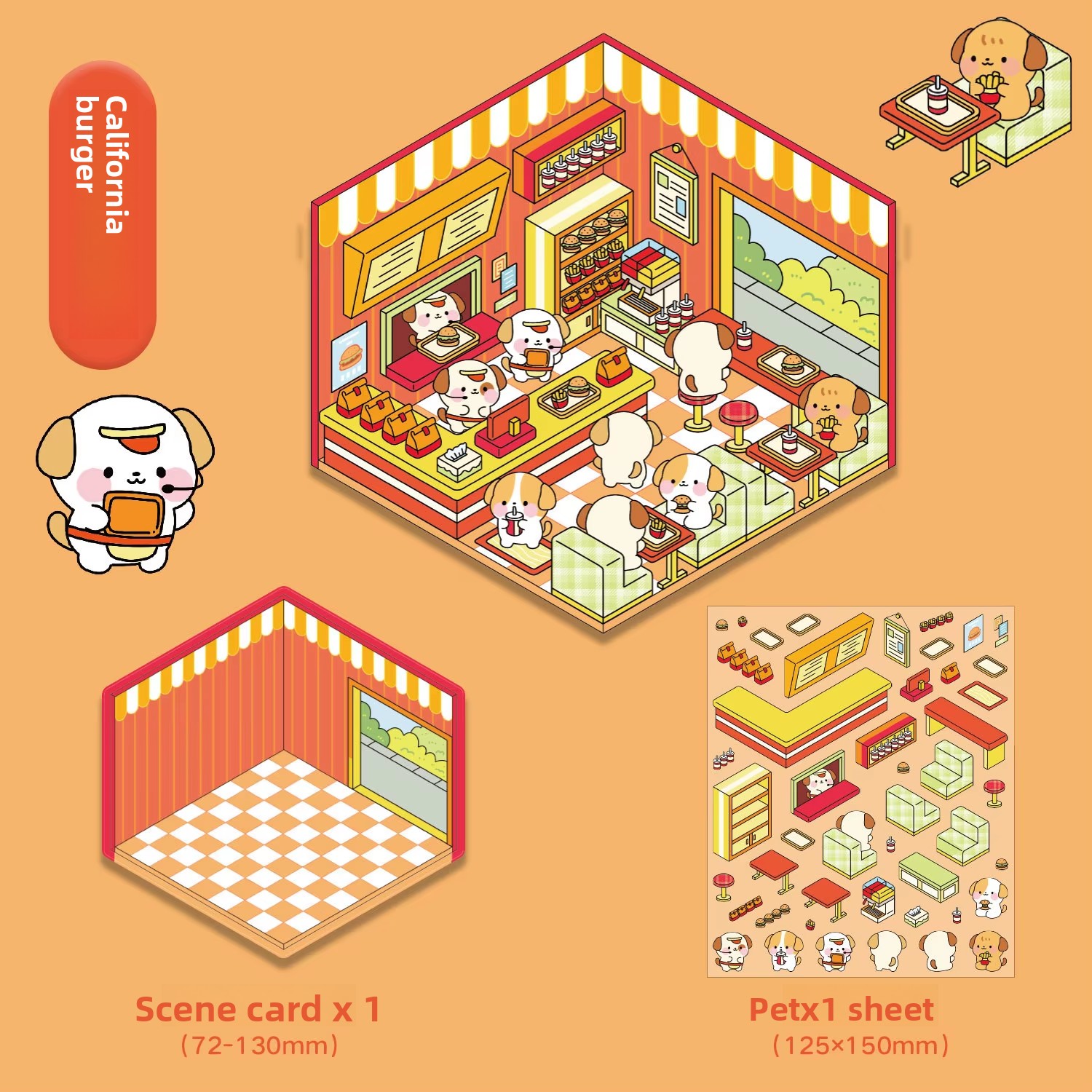 Hamburguesa de California B