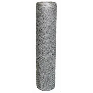 Valla de pollo galvanizada hexagonal, 1M x 25M, tamaño 13mm/16mm/19mm/25mm, valla de conejo, valla de malla fina