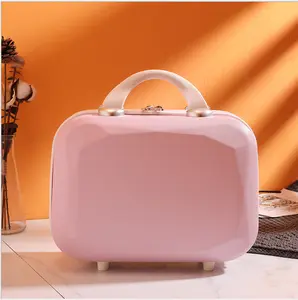Mini Storage Bag ABS PC Hard Shell Cosmetic Case Women Beauty Travel Make Up Luggage Case