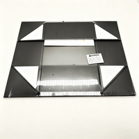 Usine OEM Premium Assemblage adhésif rapide et facile Boîte d'emballage pliable pour vêtements et chaussures Boîte d'emballage rigide pliante à fermeture magnétique