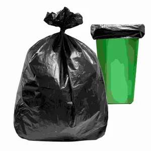 ブラックカラーガーデンゴミ袋-ガーデンクリーニング用のゴミ袋追加のLdpe厚いビニール袋ゴミ箱