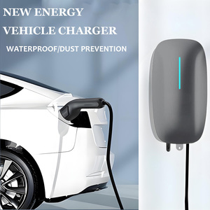 हॉट सेलिंग 7kw 14kw 32a प्रकार 2 दीवार वॉलपेपर घुड़सवार एसी चार्जर इलेक्ट्रिक वाहन चार्जिंग स्टेशन - Product Image 5