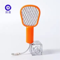 Lámpara Antimosquitos 3 en 1 JZ, Lámpara Nocturna, Matamosquitos USB Portátil de ABS con Alta Tensión, Prioridad en la Seguridad