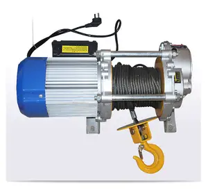 Penarik kopling Motor tiga fase 380v, kabel Windlass tali Drum