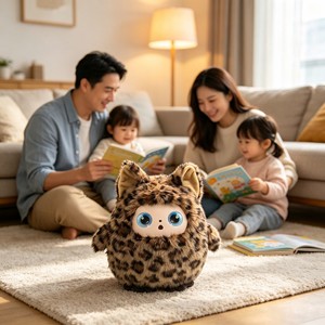 Jouet en peluche géant interactif JXLDD-01 avec intelligence artificielle, compagnon parlant multilingue avec retour d'émotion, OEM ODM - Product Image 5