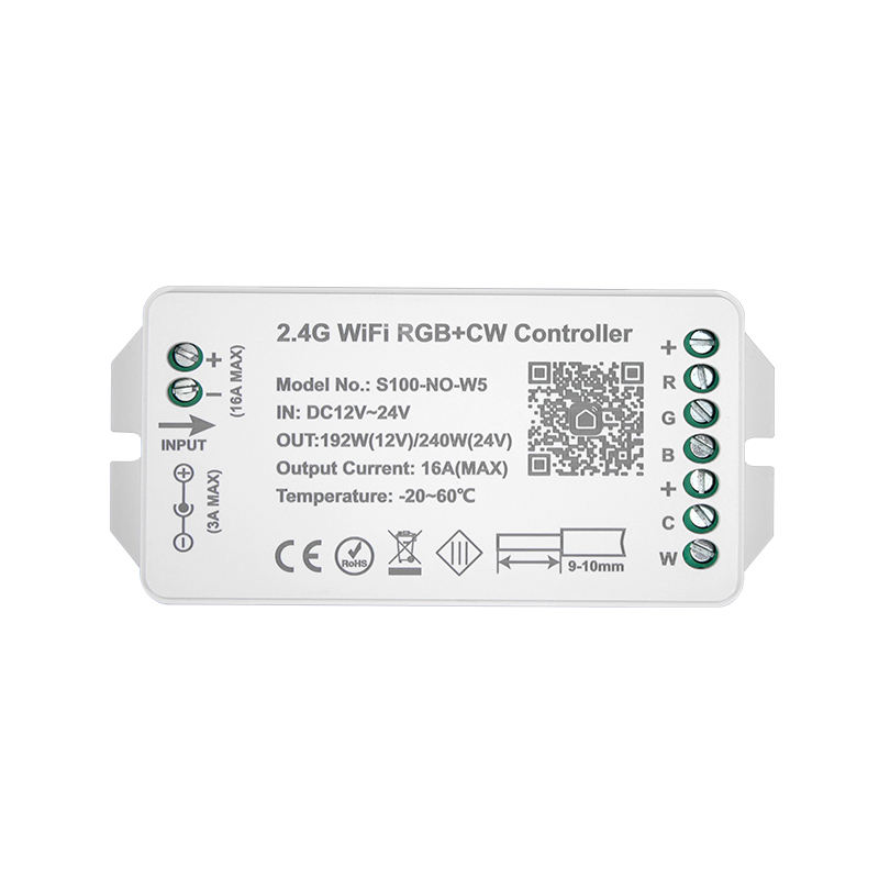 คอนโทรลเลอร์ RGB+CW สีขาว