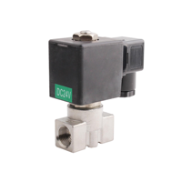 Válvulas Solenoides de Acción Directa de 2 Vías, de Latón SS304, AC220V DC24V DC12V, para Uso General con Aire