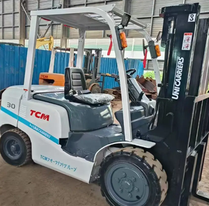 รถยกเครื่องยนต์ดีเซล2ขั้นใช้7ตัน TCM 70สำหรับ FD70-Conditionforklift มือสองรถยก TCM - Product Image 3