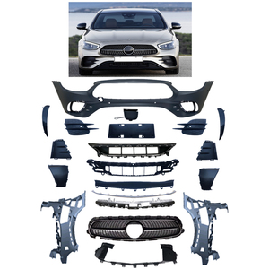 Rejilla de Reacondicionamiento para coche, accesorio de Auto Facelift para Benz Clase E W213, actualizado al estilo <span class=keywords><strong>Maybach</strong></span>, 2016, 2017, <span class=keywords><strong>2018</strong></span>, 2019 - Product Image 6