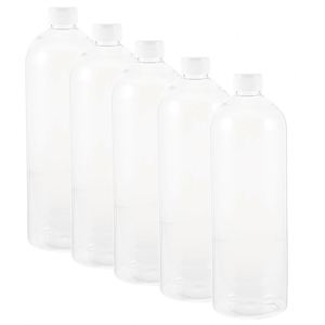 1000ml 500ml 16Oz Disposable PET Bottle Screen Printing Soda Milk Tea Smoothies Fruit Juice Beverage Champagne Energy Drinks - Product Image 1