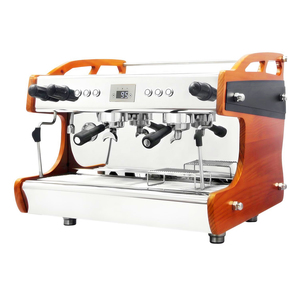 Doble Grupo 2 grupos bomba rotativa comercial profesional café Espresso máquina para cafeterías - Product Image 3