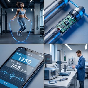 ENIG Spin Bike Magnetic Resistance Control Display 4-Layer FR-4 PCB Cadence Speed Power Watt BLE <strong>ANT</strong>+ Heart Rate <strong>Zwift</strong> - Product Image 6