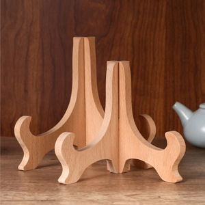 Estante de madera para pasteles de té, diseño minimalista, tipo vertical, para exhibir en la sala de estar - Product Image 1