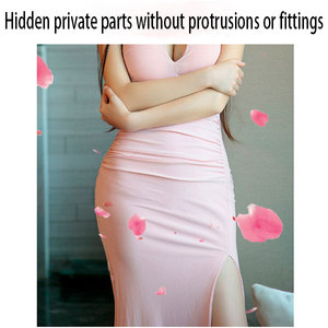 Culotte de contrôle et de rehaussement des fesses avec faux vagin en silicone, antibactérienne, écologique, rembourrée, pour le soutien des fesses, destinée aux personnes transgenres - Product Image 5
