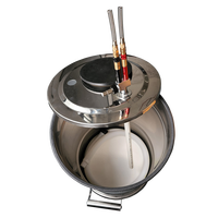 Nouvelle cuve et godet en acier inoxydable de 45 L avec revêtement en poudre pour ligne de production de pistolets de pulvérisation
