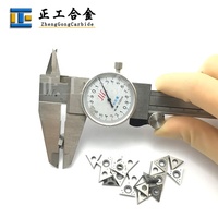 Offre d'usine : Fraises triangulaires positives en carbure de tungstène, fraises triangulaires serties CB90488, inserts CNC pour tour à freiner Ammco