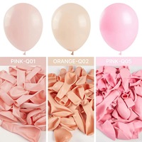 Ballons durables, 140 pièces, différentes tailles, 18/12/10/5 pouces, kit d'arche, guirlande pour décorations de fête d'anniversaire, modèle