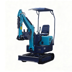 Miniexcavadora agrícola EPA EURO 5 Motor Excavadora eléctrica Excavadoras pequeñas hidráulicas <span class=keywords><strong>Mini</strong></span> embolsadora de 1 tonelada - Product Image 6