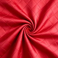 Tissu satiné 100% polyester tendance, motif teint, tissé, poids moyen, largeur 150 cm, pour vêtements de mode féminine, robe, écharpe, jupe, 75D