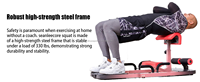 Dinuo Hot Home Fitness Réglable Butt Belly Leg Shape Exercise Squats pour Bonus Resistance Bands
