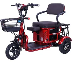 low - speed mobility scooter for the elderly folding electric car adult can bring children parent-child car