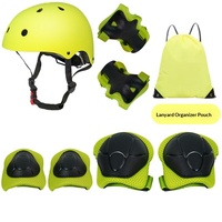 Ensemble de protection en éponge 7 pièces pour enfants, pour le roller et le vélo