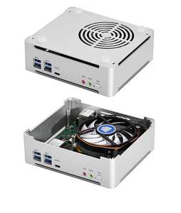 คอมพิวเตอร์ขนาดเล็กที่มีแกน i7 10870H CPU พัดลมระบายความร้อนแบบเงียบจอแสดงผลคู่รองรับ Linux และ <span class=keywords><strong>Windows</strong></span> <span class=keywords><strong>11</strong></span> - Product Image 4