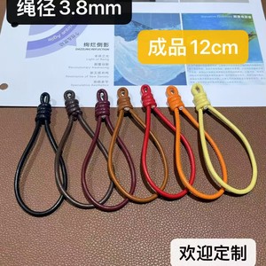 Cordon en cuir fait main pour pendentif, lanière de poignet en similicuir pour téléphone portable, accessoires de bijoux DIY - Product Image 4