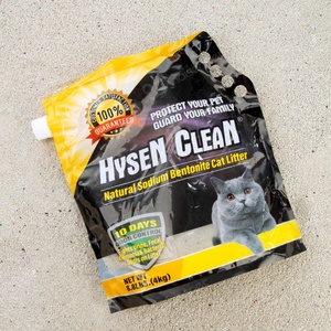 ODM OEM Natural Sodium <b>Cat</b> Sand Antibacterial Deodorization Bentonite <b>Cat</b> Litter - Product Image 1