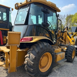 รถตักล้อยางแคตเตอร์พิลลาร์มือสอง รุ่น Cat420 Jcb 3cx 4cx รถแบคโฮ ความจุ 7 ตัน รถตักหน้าขนาดเล็กของแท้ รถตักแบคโฮมือสอง รุ่น Cat420F - Product Image 3