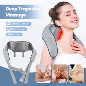 Eveekon Nacken <span class=keywords><strong>massage</strong></span> gerät mit Wärme-und Shiatsu-, Elektro-und Hand-Nacken <span class=keywords><strong>massage</strong></span> gerät, <span class=keywords><strong>Massage</strong></span>-Nacken-, Schulter-und Rücken <span class=keywords><strong>massage</strong></span> gerät - Product Image 5