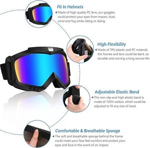 Gafas Deportivas para Exteriores con Espejo, Antivaho, UV400, a la Moda, Nuevas, OEM, para Senderismo, Esquí, Resistentes al Viento y a la <span class=keywords><strong>Arena</strong></span> - Product Image 5