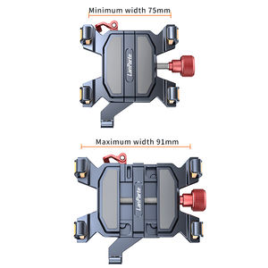 Soporte profesional para teléfono móvil de motocicleta mejor calificado soporte para teléfono móvil de bicicleta ángulo de rotación de 360 grados ajustable - Product Image 2