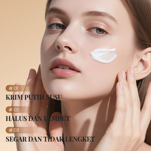 KORMESIC Crema Facial Hidratante con Esencia de Arroz, Certificada por Bpom, 50g, Nutrición Profunda, Fortalece la Barrera Cutánea, Revela la Luminosidad - Product Image 5
