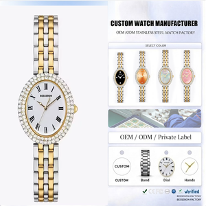 Reloj de Pulsera para Mujer de Acero Inoxidable 304L con Resistencia al Agua de 5 ATM y Cierre de Hebilla, Movimiento de Cuarzo, Ideal para Uso Diario - Product Image 1