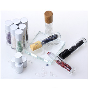 Hirigin — boule <span class=keywords><strong>de</strong></span> <span class=keywords><strong>pierre</strong></span> précieuse décorative <span class=keywords><strong>de</strong></span> 5ml, 10 ml et 10 ml, vente en vrac, produit cosmétique, tonique, <span class=keywords><strong>pierre</strong></span> <span class=keywords><strong>de</strong></span> quartz naturelle, à rouler sur bouteille en verre - Product Image 2
