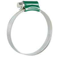 Collier de serrage de type britannique de haute qualité en acier galvanisé à vis sans fin pour raccordement de tuyaux