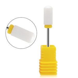 رأس طحن السيراميك الأبيض SYB-88 للأظافر، أداة كهربائية تدعم أدوات الطحن، رأس مخروطي لجهاز حفر الأظافر بأحجام أسنان XF/F/<span class=keywords><strong>M</strong></span>/C/CX - Product Image 6