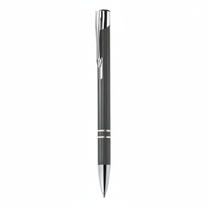 Penna a Sfera in Alluminio Grigio Scuro Ecologica, Punta da 0,7 mm, Design Sportivo Originale per Regalo - Product Image 2